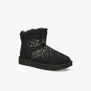 Ugg Classic Galaxy Bling Mini Women Boots Black (6123JMPLZ)